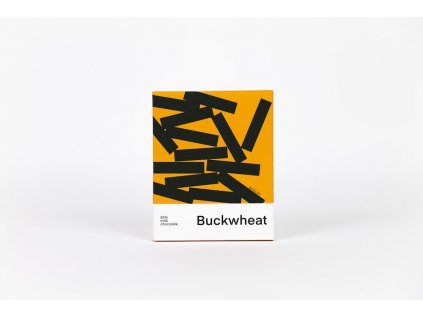 Buckwheat product on white