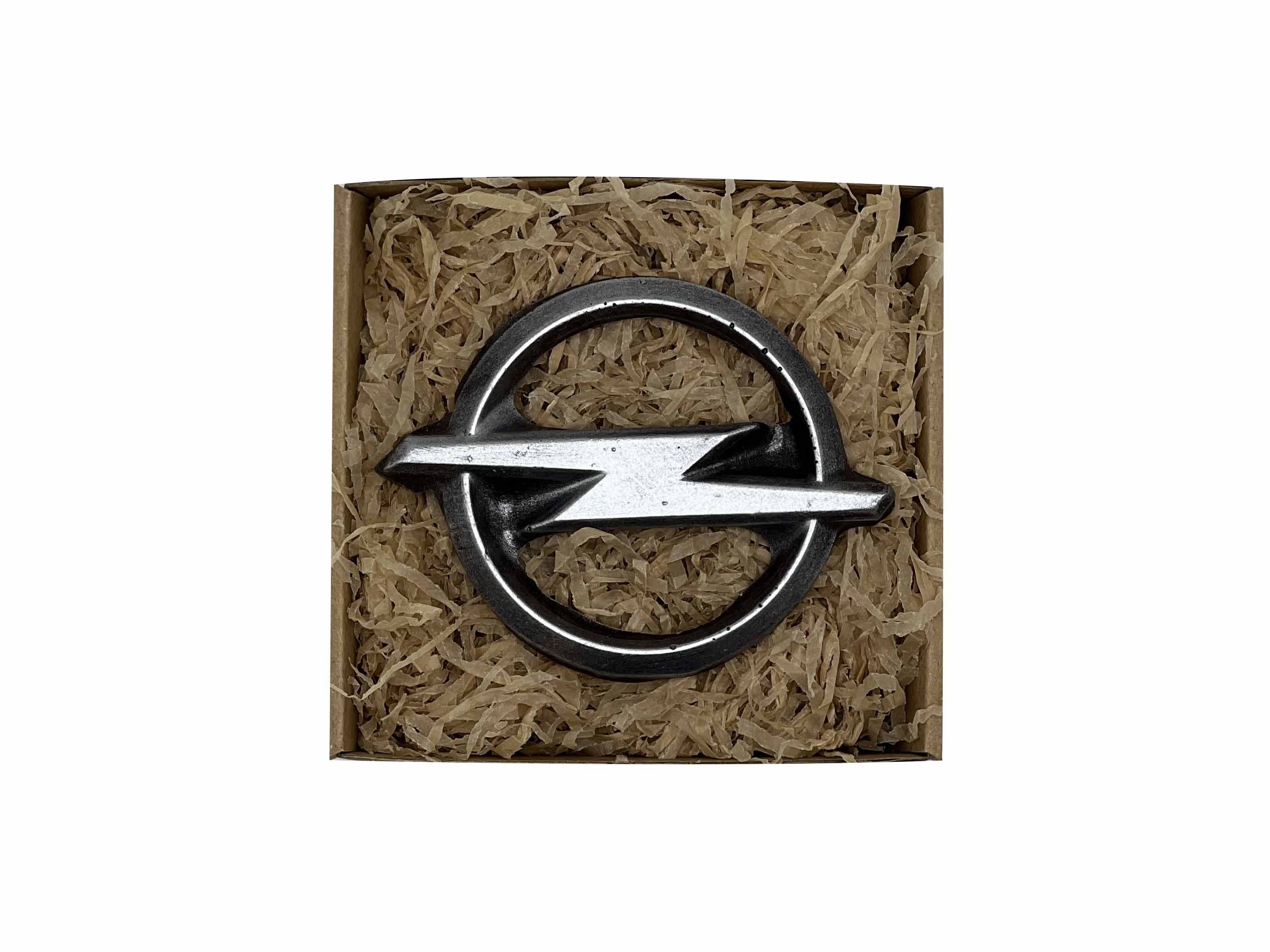 Čokolandia Opel - čokoládový znak