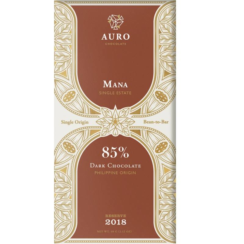 Levně Auro Chocolate Auro - Mana Tmavá 85%