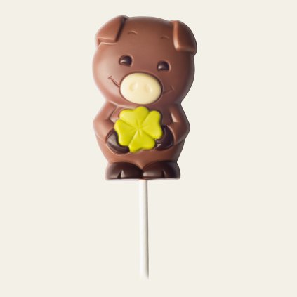 Lízátko prasátko se čtyřlístkem