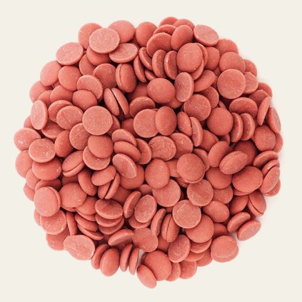 Čokomince rubínové Callebaut Ruby 47%