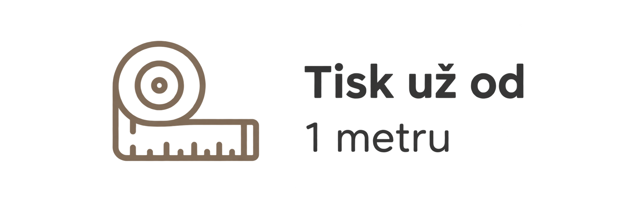 Tisk od 1 metru