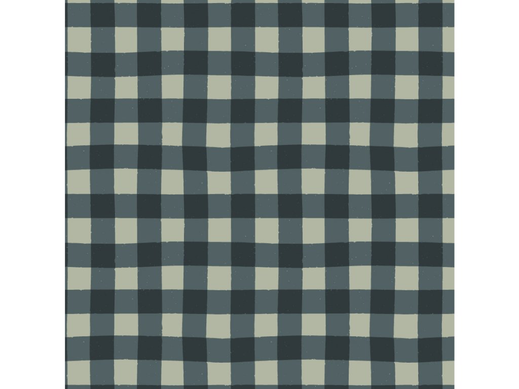Podzimní Kostka Tmavá Malá (Materiál: Teplákovina (French terry - přírodní))