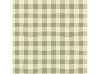 Podzimní Kostka Zelená Malá (Materiál: Teplákovina (French terry - přírodní))