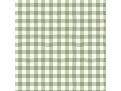 Mini Kostka Gingham Zelená