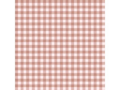 Červený gingham (Materiál: Tetra)