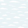 Clouds Blue (Materiál: Teplákovina (French terry - přírodní))