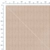 Pruhy s Texturou Mocha Mousse Beige (Materiál: Teplákovina (French terry - přírodní))