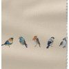 Vzor Ptáci v linii na pletená teplákovina – Colibri Print