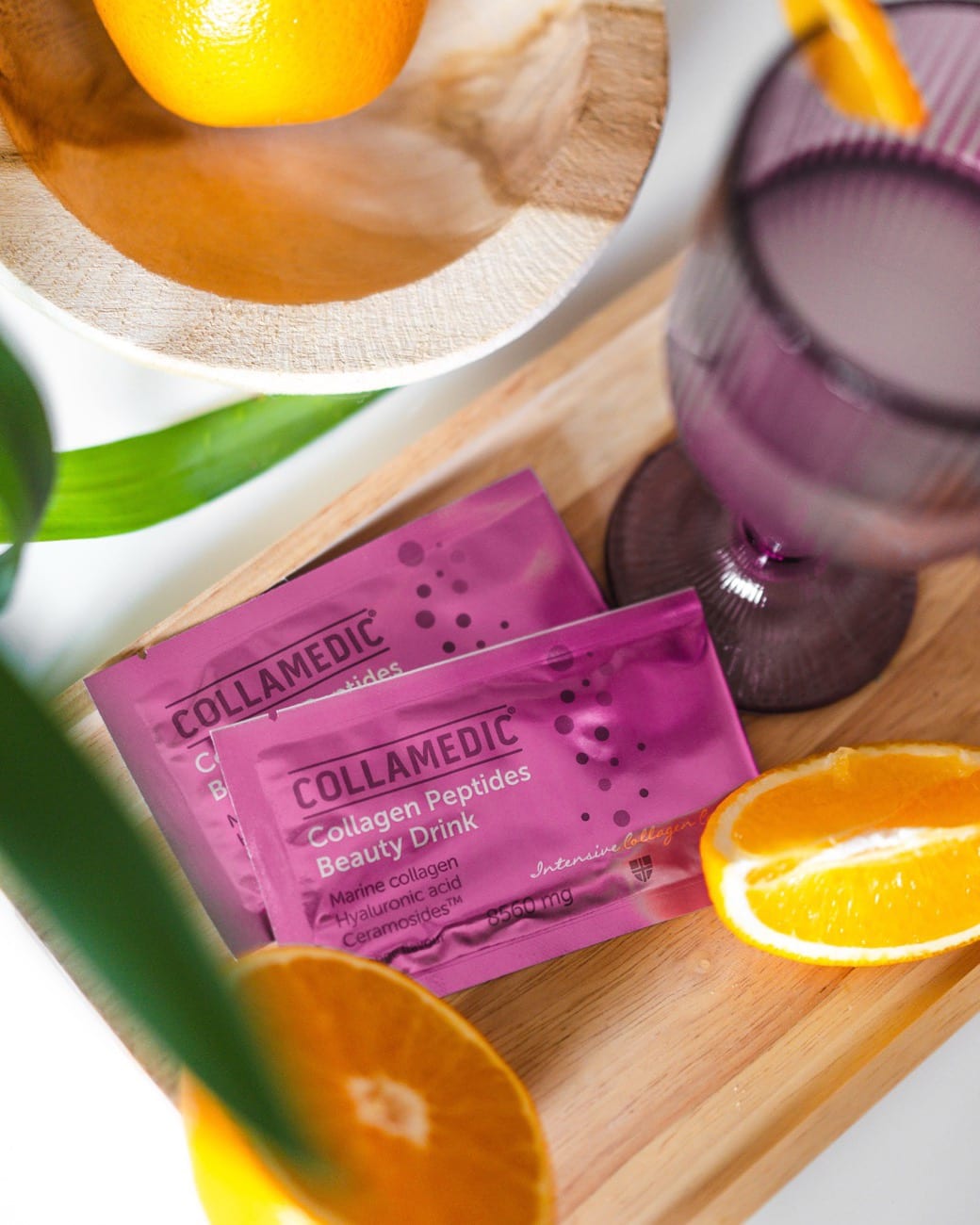 COLLAMEDIC sáčky Collagen Peptides Beauty Drink s pomerančem