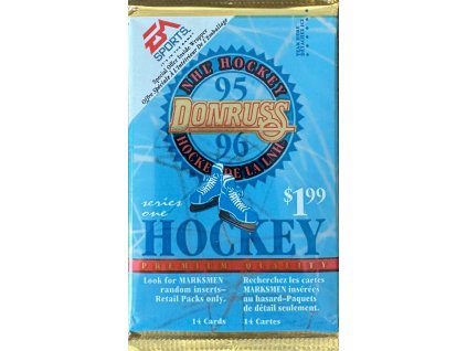 Balíček hokejových karet Donruss 1995/96