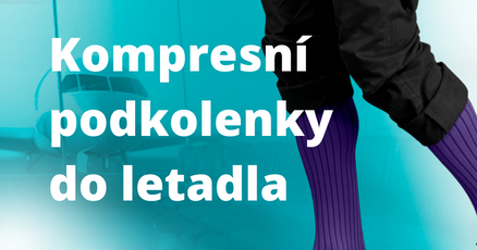 Syndrom ekonomické třídy: Kompresní podkolenky do letadla