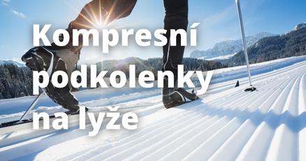 Proč zvolit kompresní podkolenky na sjezdové lyže, běžky i skialpy?