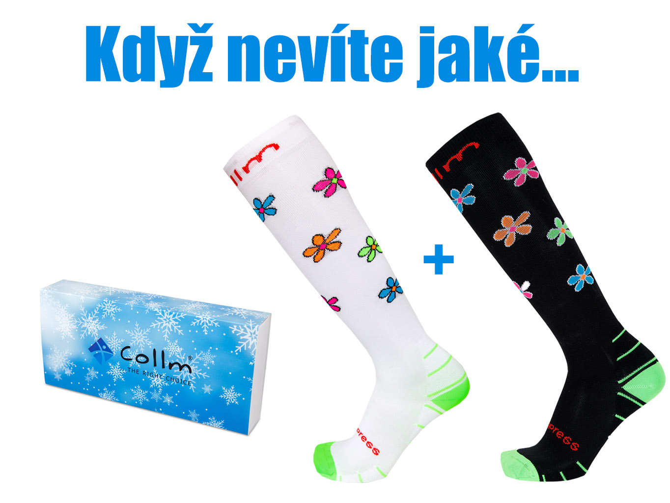 Kompresní podkolenky v dárkovém balení