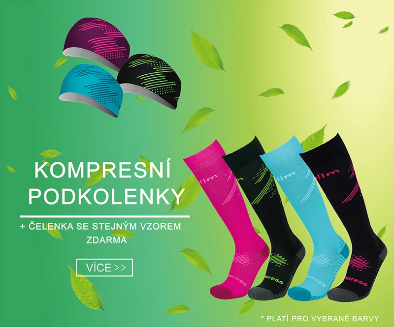 Kompresní podkolenky s čelenkou zdarma