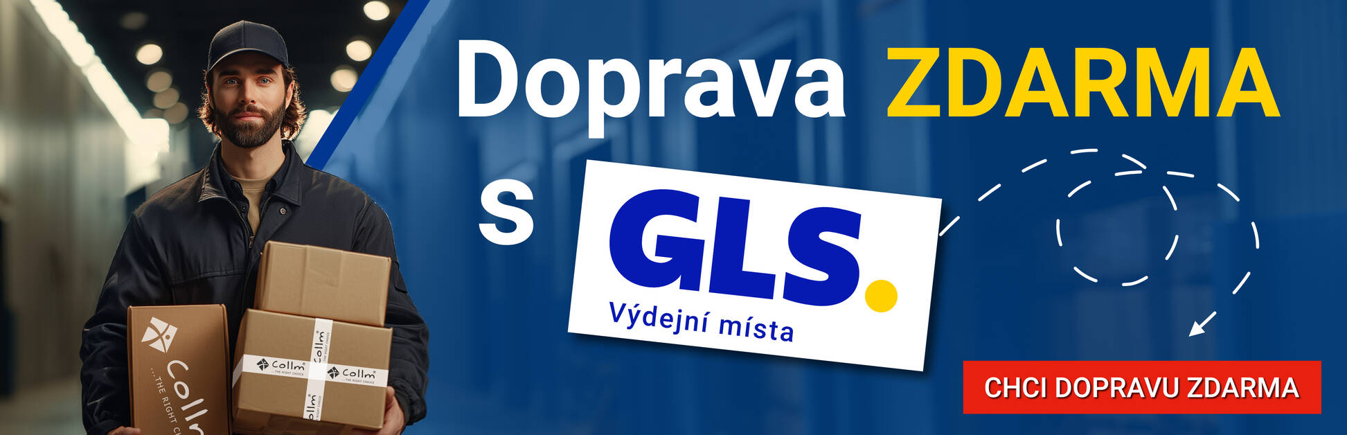 Doprava s GLS ZDARMA