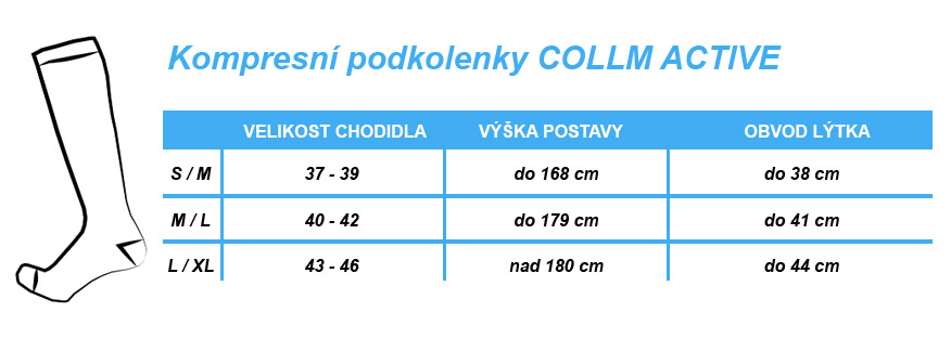 kompresni_podkolenky_collm_active_tabulka