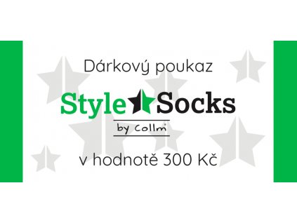 darkovy poukaz style socks 300