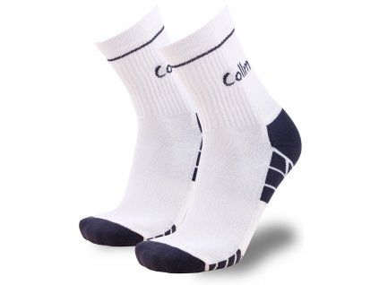 bílé ponožky na tenis collm