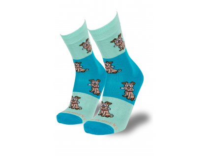 ponožky s pejskem