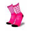 dámské růžové ponožky