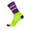 Funkční sportovní ponožky COLLM  fialové