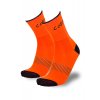 sportovní ponožky reflexní oranžové