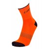 reflexní ponožky oranžová