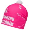 růžová čepice collm nemrznu ale zářím