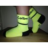Dětské reflexní ponožky COLLM - žluté (Velikost 28-30)