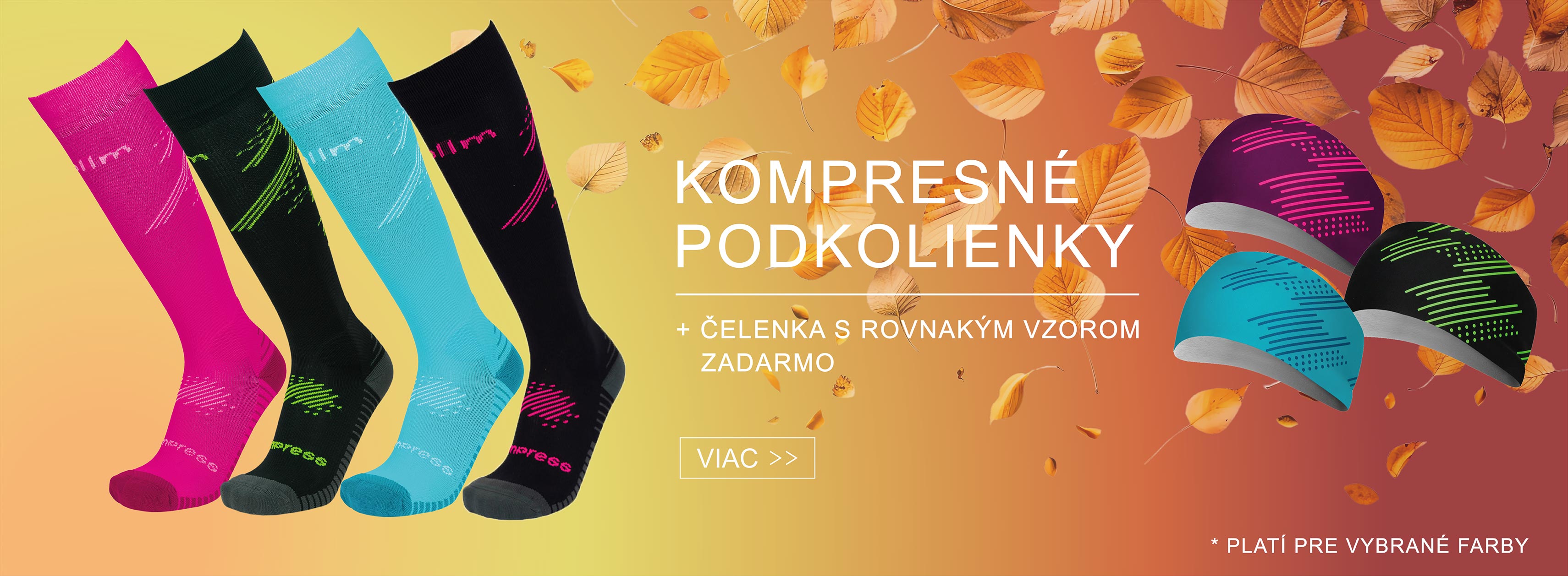 Kompresné podkolienky COLLM