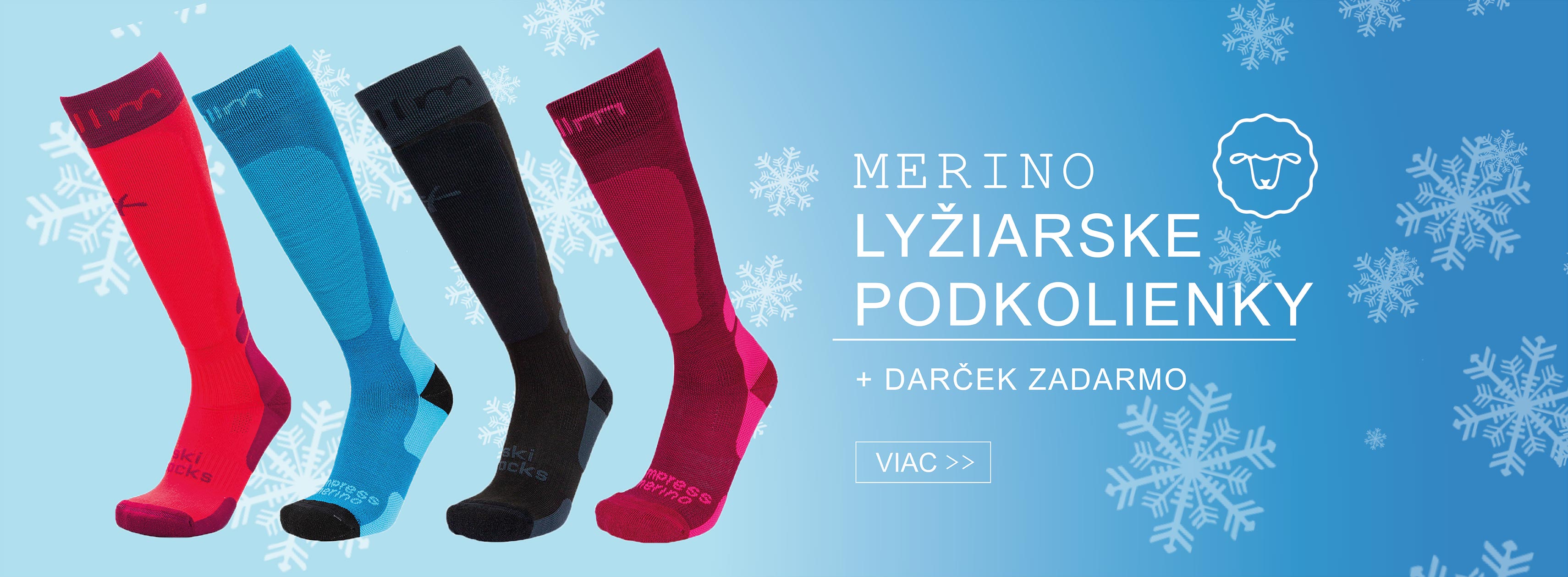 Lyžiarske podkolenky