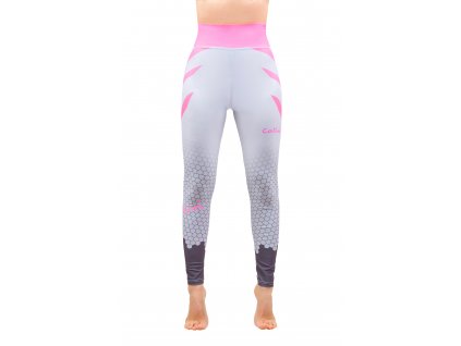 sportovni leginy collm silver pink