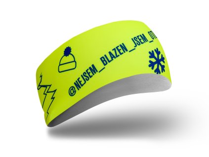 športová čelenka na otužovanie