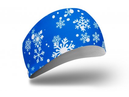 športová čelenka funkční modrá