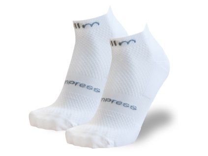 kompresné ponožky collm biele