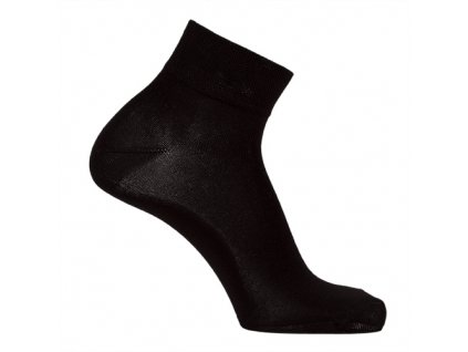 Bambusové ponožky nízké - černé (Velikost L 8-9 (42-44))