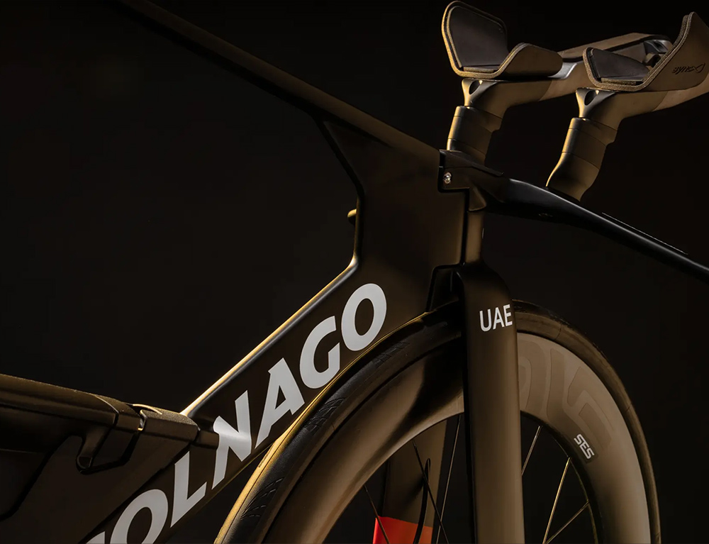 Rám vyvinutý podle nových pravidel UCI