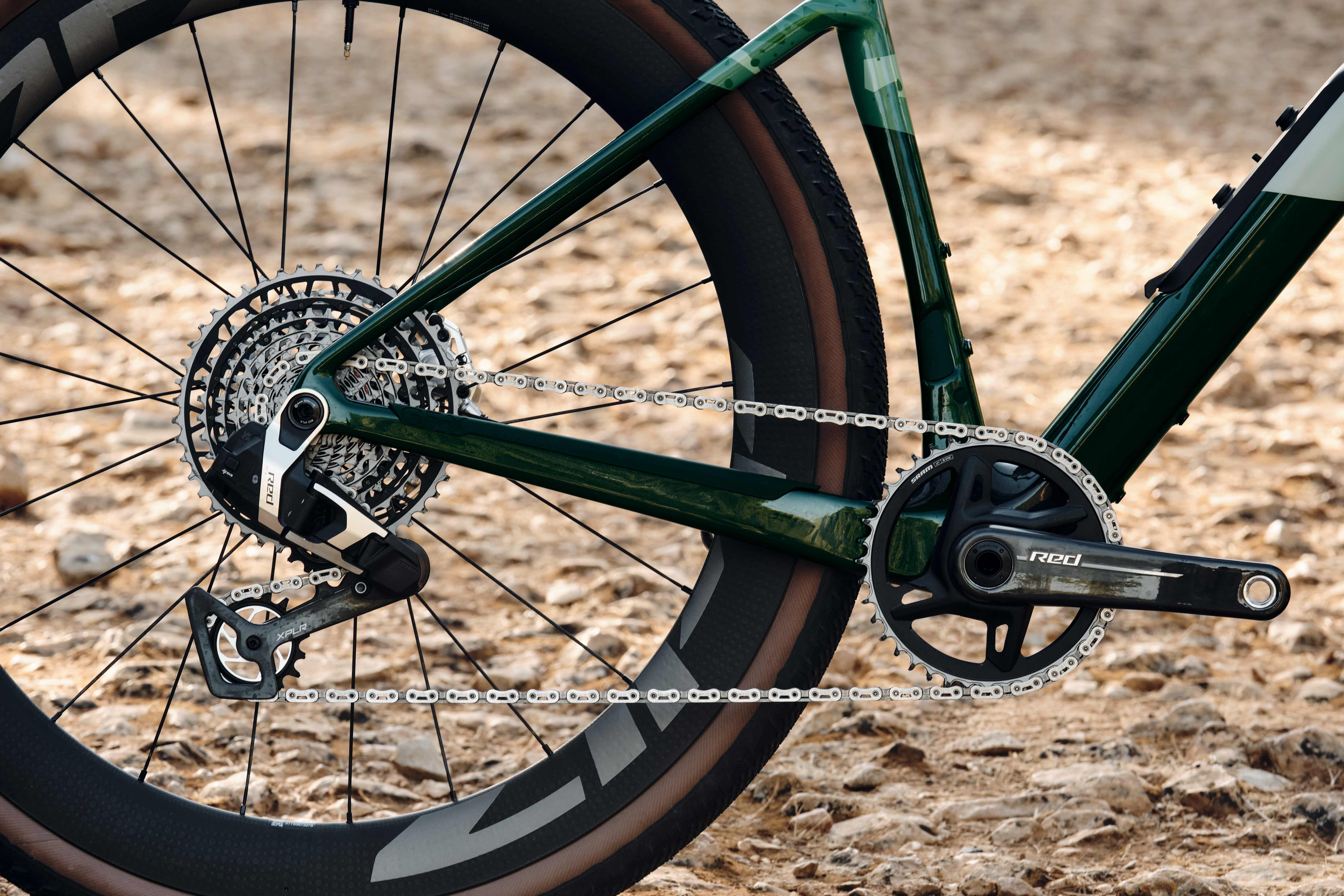 Detail pohonu Colnago G5-X