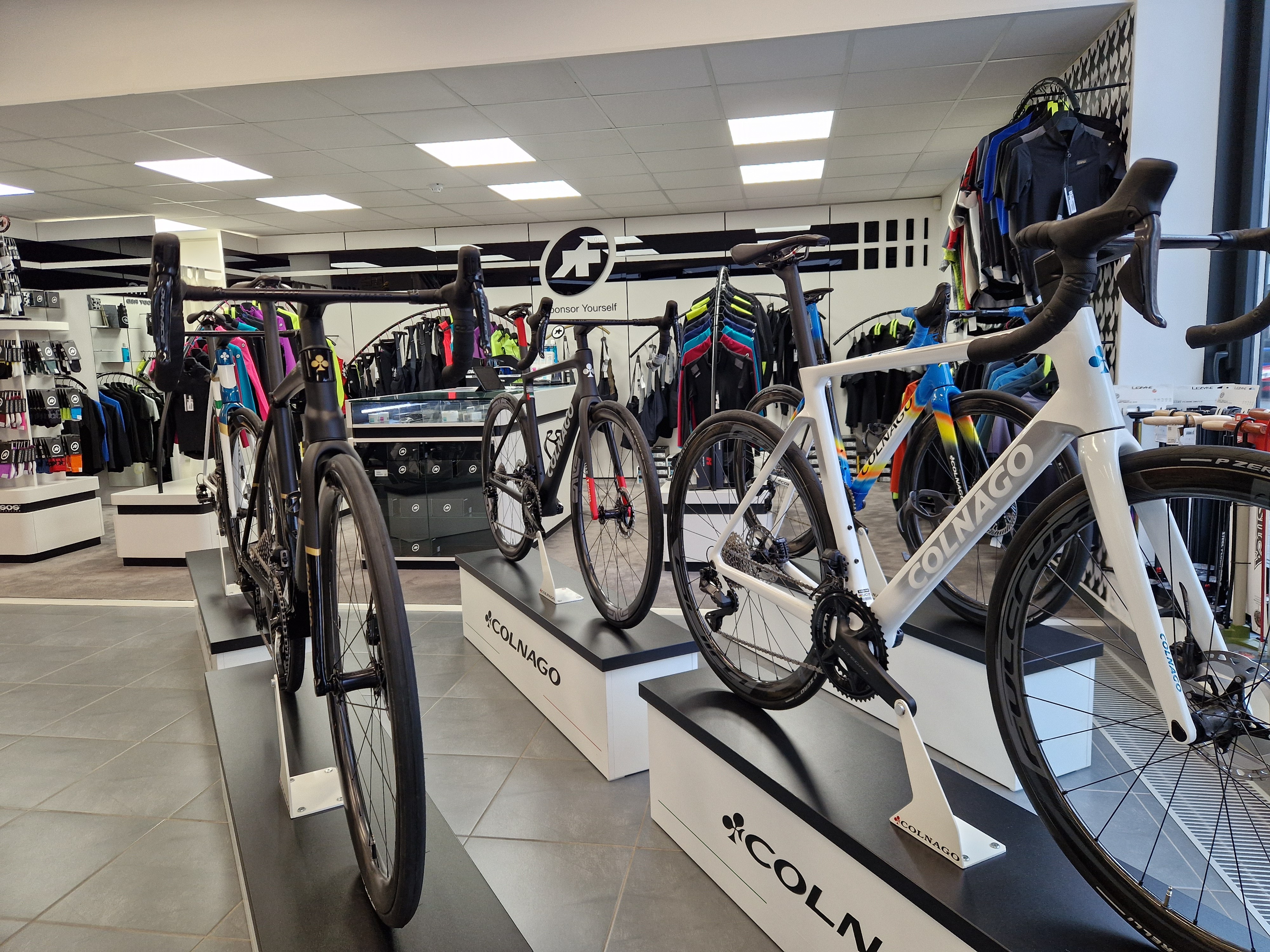 Interiér Colnago Praha