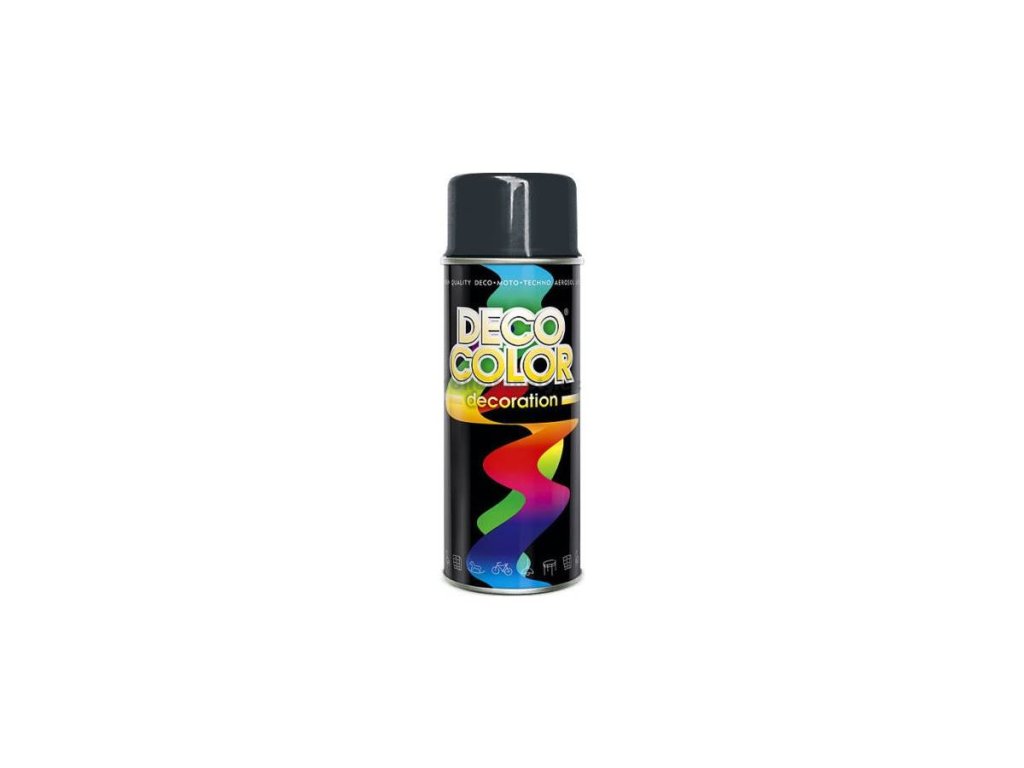 39735 1 decocolor barva ve spreji deco leskla ral 7016 antracitova 400 ml