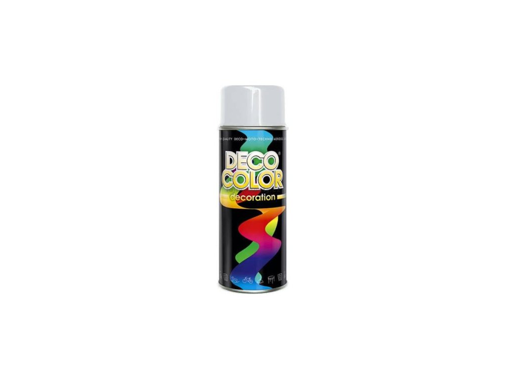 39738 1 decocolor barva ve spreji deco leskla ral 7035 seda svetla 400 ml