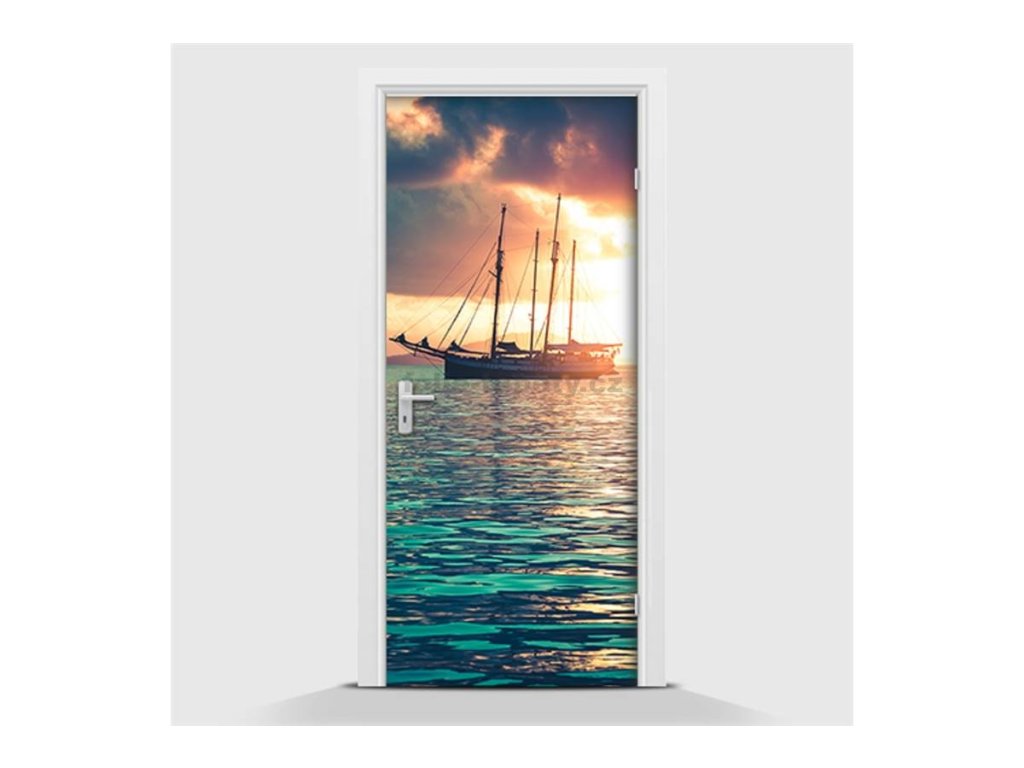 32049 samolepici fototapeta lod na mori 70 x 210cm