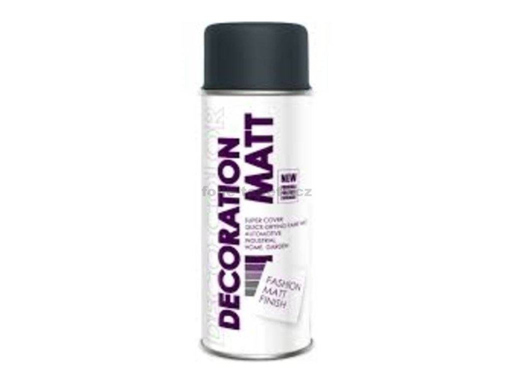39813 decocolor barva ve spreji matt ral 7016 antracit 400 ml