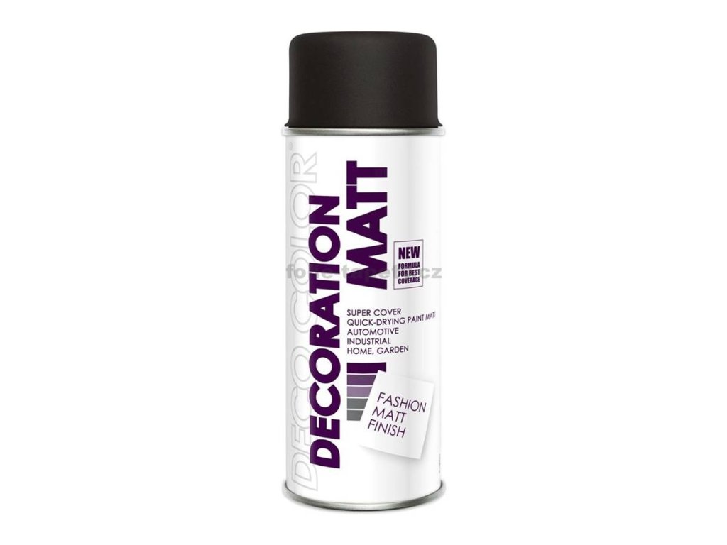 39819 decocolor barva ve spreji matt ral 8019 hnedy 400 ml