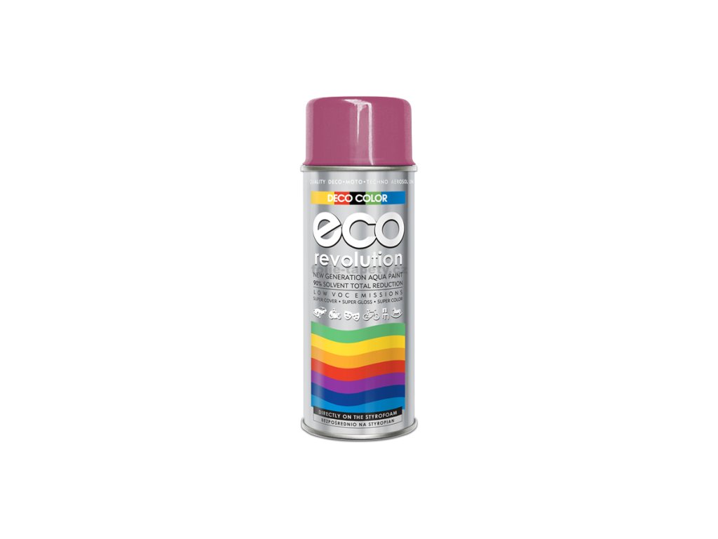 41292 1 decocolor barva ve spreji eco leskla ral 4003 ruzova 400 ml