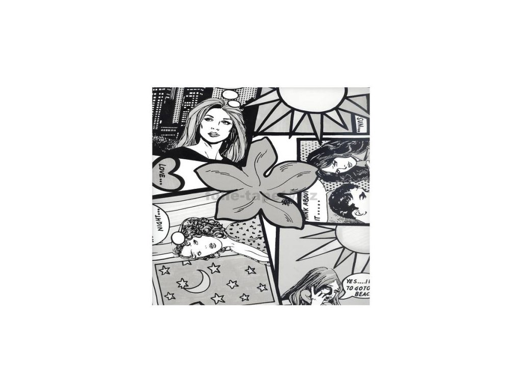 Samolepící fólie Gekkofix Comic šíře 67,5 cm - dekor 735