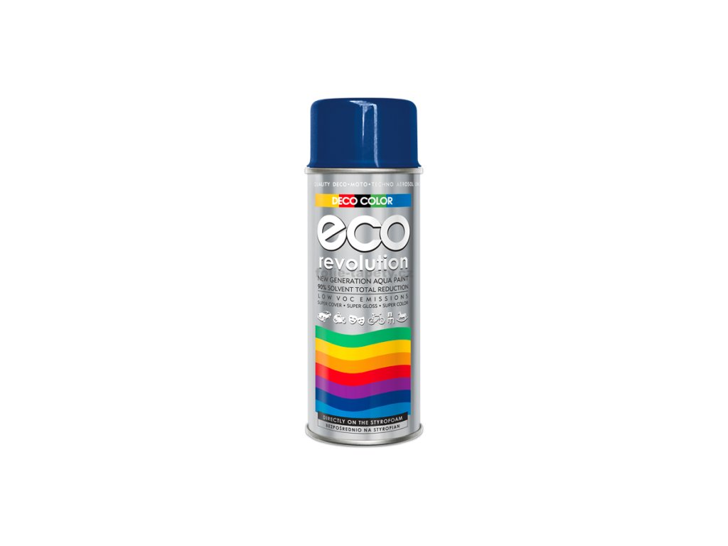 41301 1 decocolor barva ve spreji eco leskla ral 5002 modra 400 ml