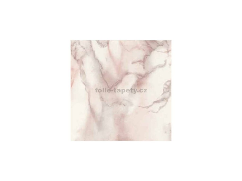 Samolepící fólie Gekkofix mramor Carrara růžovo-šedý šíře 67,5 cm - dekor 762