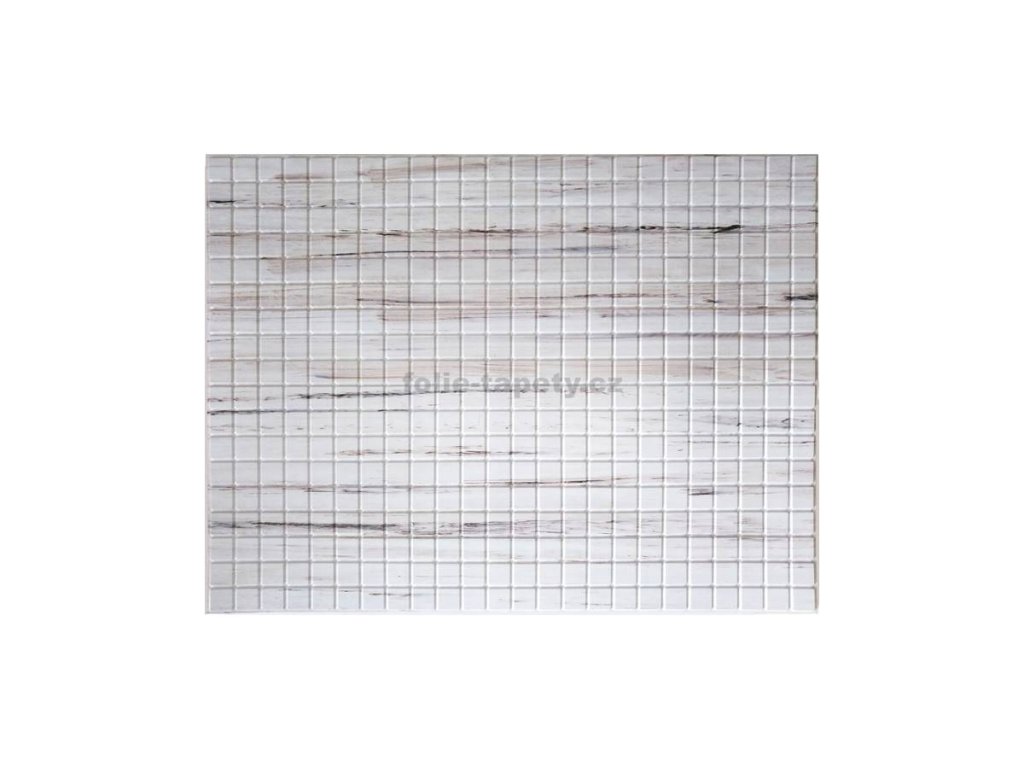 43875 3d pvc obkladovy panel mozaika mala bila mramorova